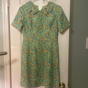Floral Short Sleeve Dress